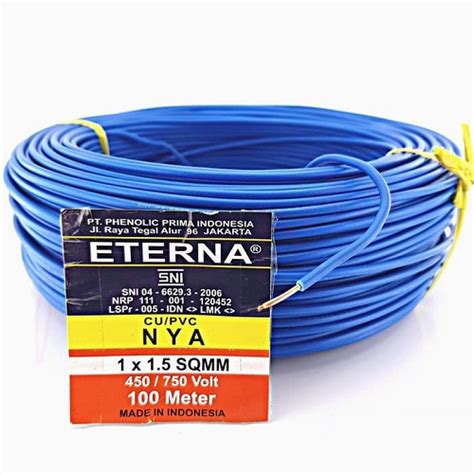 KABEL NYA ETERNA 1X1 5mm 100 Meter Sinar Mandiri Sejahtera