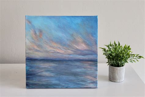 Original Seascape Acrylic Painting - Etsy