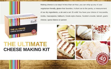 The Ultimate Cheese Making Kit Diy Cheese Maker 10 Different Cheese