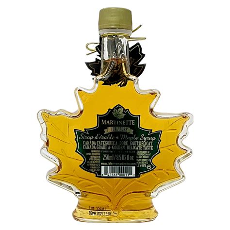 Hoja De Maple De 250 Ml 8 5 US Fl Oz Canada A Jarabe Puro De Maple