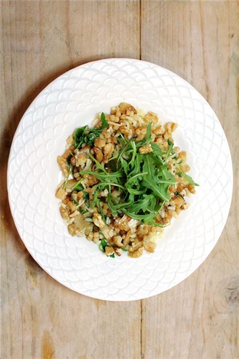 Parelcouscous Met Champignons En Walnoten Ongewoonlekker