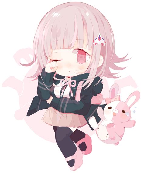 Chiaki And Monomi By Cho Cola Danganronpa Nanami Chiaki Kawaii Anime