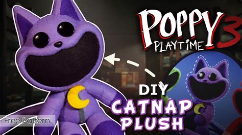 파피플레이 타임 챕터3 캣냅 Plush 만들기poppy Playtime Chapter3 Catnap Plush Diy