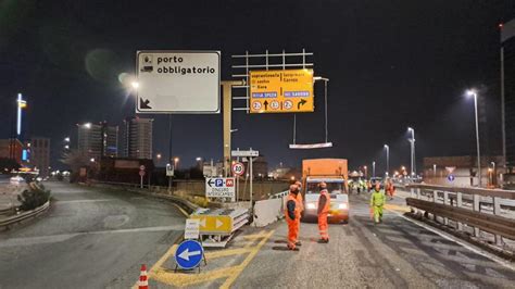 Genova nuova viabilità del Nodo di San Benigno aperte le rampe Ecco