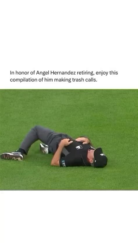 Angel Hernandez Trash Calls In His Career Rthecontentfarm