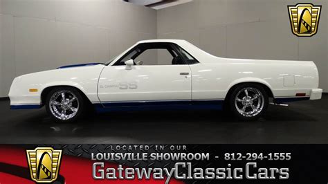 1985 Chevrolet El Camino SS Louisville Showroom Stock 1106 YouTube