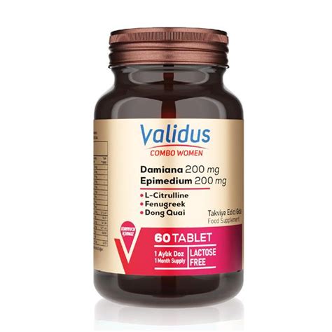 Validus Combo Women Damiana Epimedium Tablet Vitamin Dolab