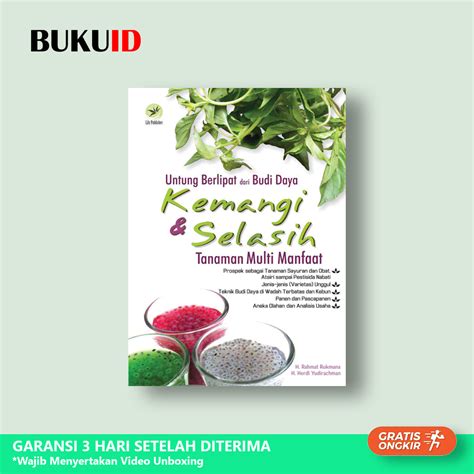 Jual Buku Untung Berlipat Dari Budi Daya Kemangi Dan Selasih Tanaman