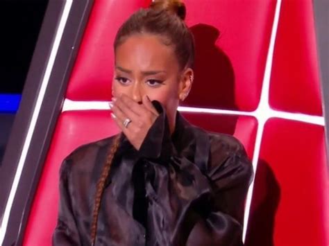 The Voice 2023 Mal Voyant Sourd Il Ne Parle Plus Amel Bent