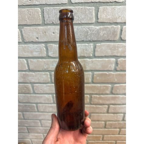 Vintage German Brewing Co. Beer Bottle Amber Brown 12oz Cumberland MD