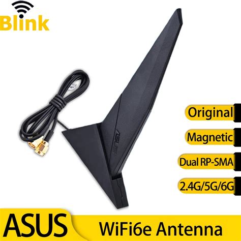 Original Asus Wifi Tri Band Antenna Brand New 2456g Amplifier For Rog Z390490 X570 B360460