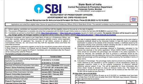 Sbi Po Application Form 2023 Printable Forms Free Online