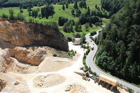 Blick In Den Steinbruch Fotos Hikr Org