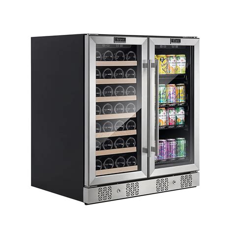 Buy Empava Beverage Refrigerator Cooler 96 Cans And 33 Bottles Freestanding Dual Zone Fridge