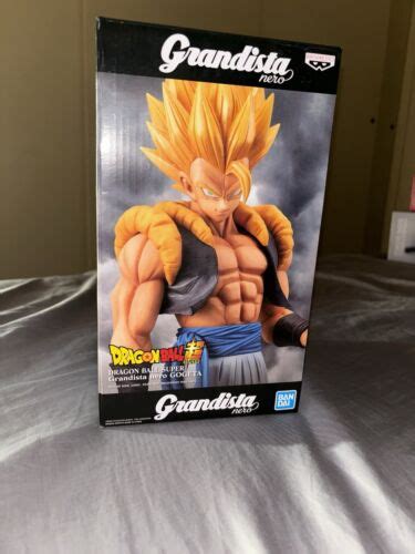 Banpresto Dragon Ball Super Grandista Nero Gogeta Figure NEW