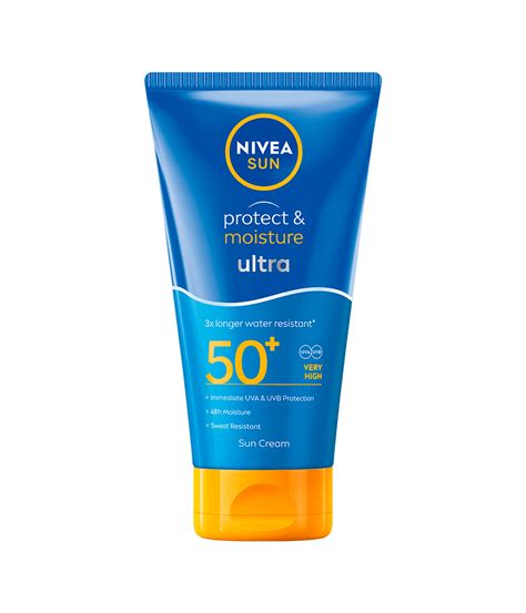 Protect And Moisture Ultra Sun Lotion Solkräm Nivea Sun Nivea På Engelska