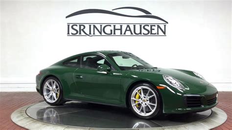 2019 Porsche 911 Carrera 4s In Pts British Racing Green 114726 Youtube