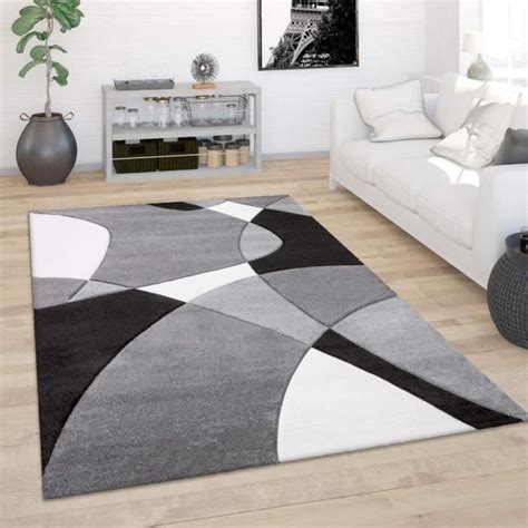 Tapis De Salon Tapis Poil Ras Moderne Look 3D Découpe De Contour Motif