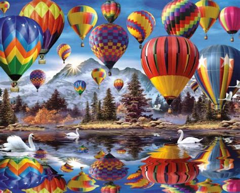 Hot Air Balloon Jigsaw Puzzles Jigsaw Puzzles For Adults