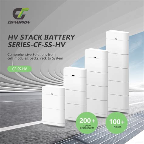 Champion Brand Kwh Stacked Energy Storage Battery With Ce