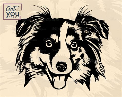 Australian Shepherd Svg Hund Svg Dateien Für Cricut Mini Etsy Österreich