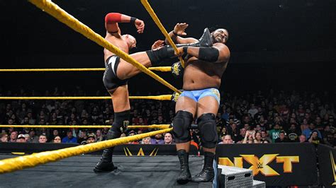 Keith Lee Vs Dominik Dijakovic WWE NXT Feb 27 2019 WWE