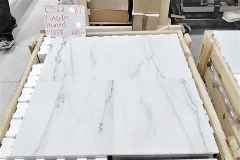 Calacatta Lincoln 18x18x3 8 Crate 787 H Colorado Stone Quarries