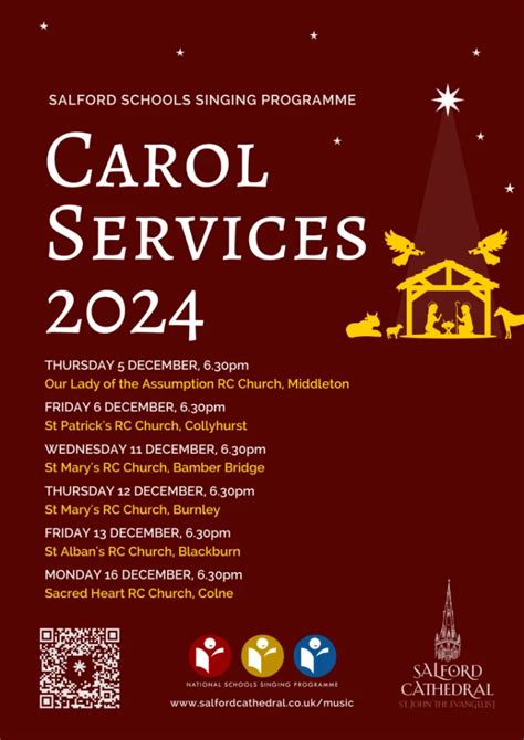 Schools Singing Programme Carol Services Roman Catholic Diocese Of