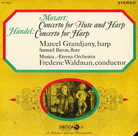 Mozart And Handel Harp Concertos Marcel Grandjany Music Aeterna Orchestra Free Download