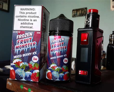 Mixed Berry Ice Frozen Fruit Monster 100ml My Vpro