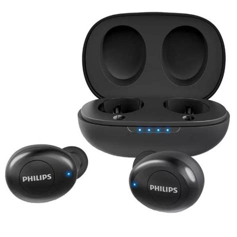 Auriculares Bluetooth Philips TAUT102BK con estuche de carga Autonomía