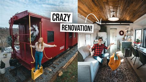 This Train Car Was Converted Into A Luxury Tiny Home 😍 Full Airbnb