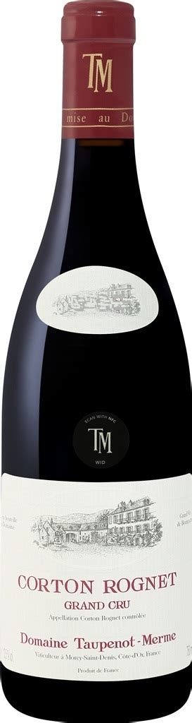 Вино Domaine Taupenot Merme Corton Rognet Grand Cru купить вино в