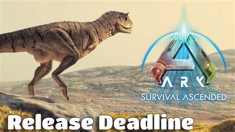 ARK Survival Ascended Has A Release Date Deadline YouTube