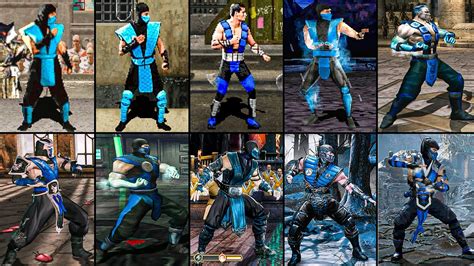 OLD Mortal Kombat SUB ZERO Graphic Evolution 1992 2019 2K 60FPS