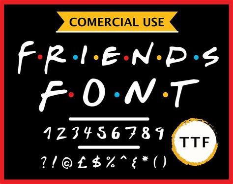 What Font Is The Friends Logo On Cricut - Free Fonts for Cricut and ...