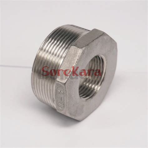 2 Bsp Male To 1 14 Bsp Female 304 Stainless Steel Reducer Reducing Fitting Ebay