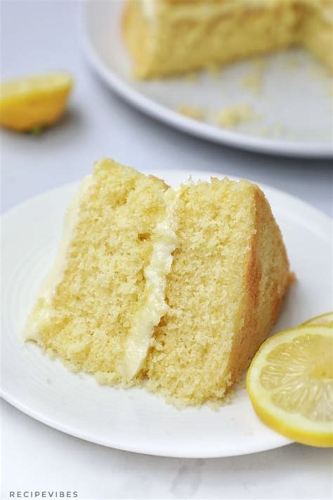 Best Lemon Cake Recipe Lemon Sponge Cake Recipe Vibes