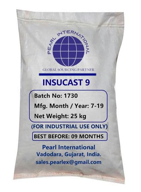 Insucast Insulating Refractory Castable Cement Packaging Type Hdpe