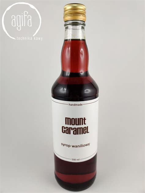 Syrop Mount Caramel Waniliowy 200ml Sklep Agifa Kawa Herbata