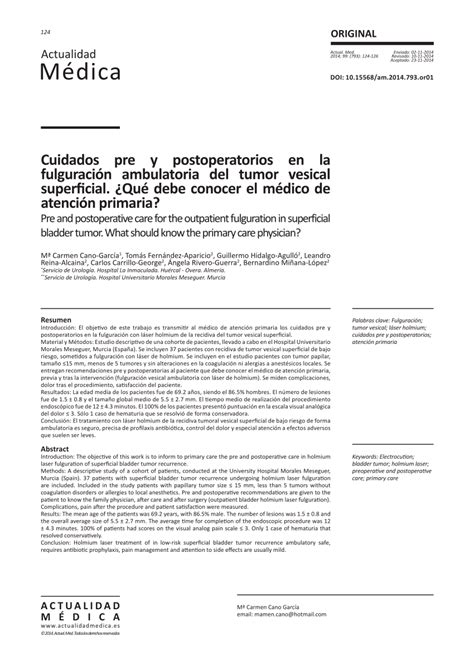 (PDF) Laser fulguration of superficial bladder tumor recurrence under local anesthesia. Design ...