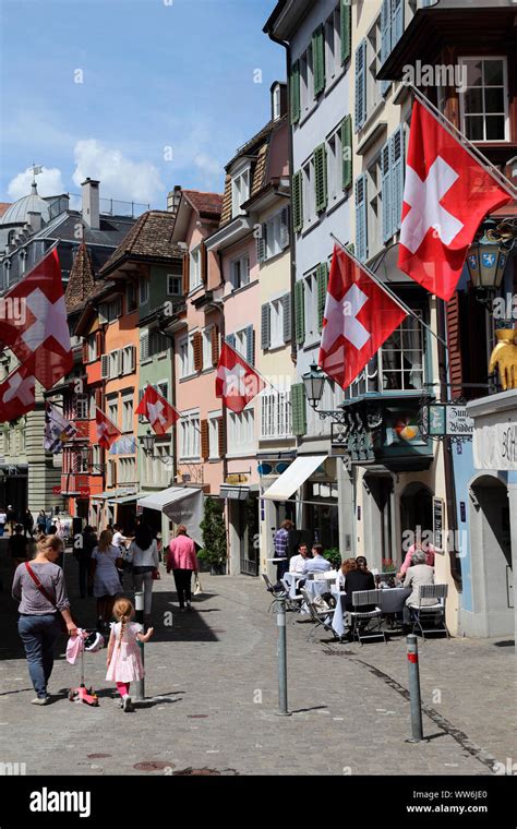 switzerland zurich cityscape stock photo alamy