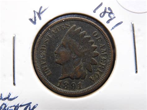 1891 Indian Head Penny Auction