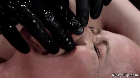 Milf Gets Backband Bondage And Toy Fuck