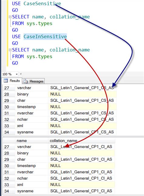 Sql Server Creating Database With Different Collation On Server Sql