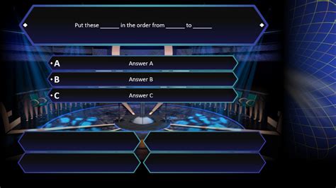 Who Wants To Be A Millionaire Powerpoint Template - clowncoloringpages.com