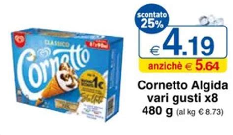 Cornetto Algida Vari Gusti X G Offerta Di S Con Te