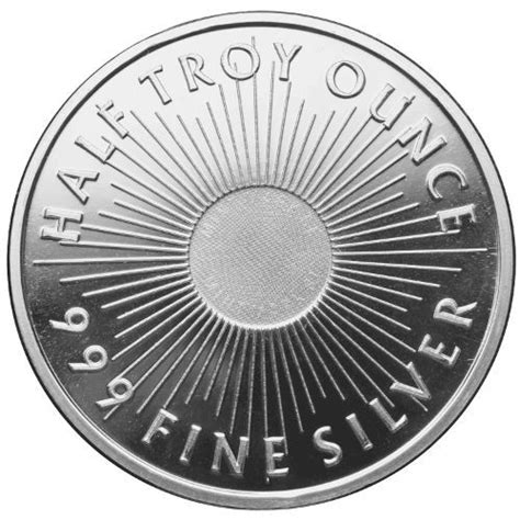 Sunshine Silver Round 1/2 oz | Metals Mint