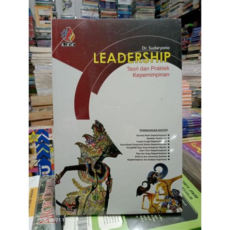 Jual Buku Original Leadership Teori Dan Praktek Kepemimpinan Dr