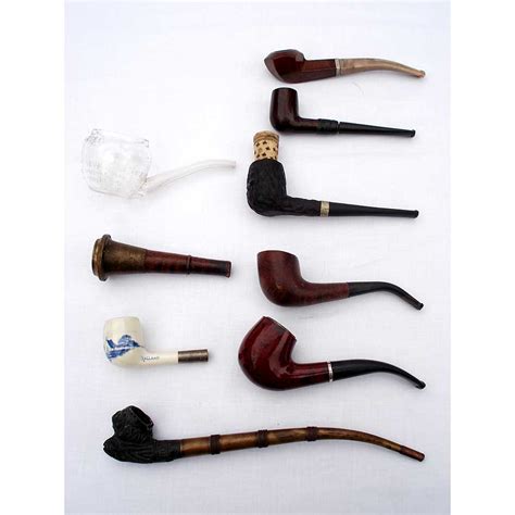 #CO-08 Collection of Smoking pipes - The Antique Hut